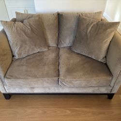 Grey Loveseat Couch
