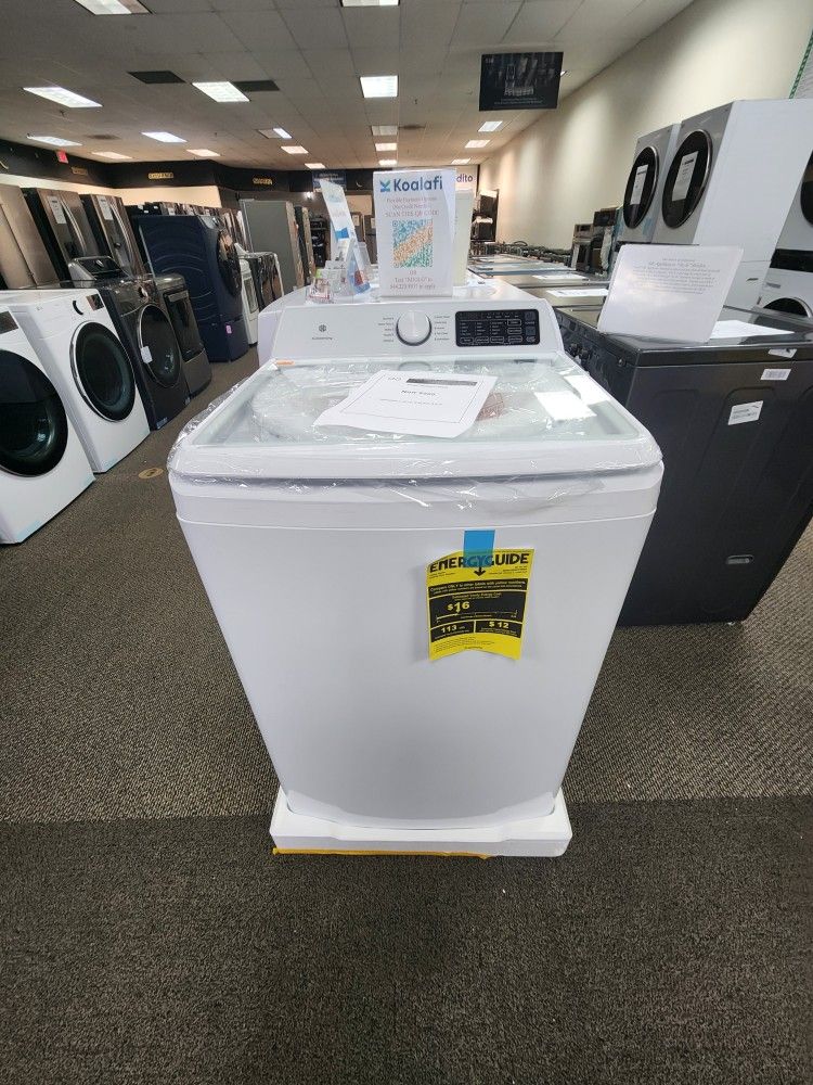 QG 4.1CF WASHER BRAND NEW 499! 0 DOWN 0% FINANCING! 1YR WARRANTY! 48HR DELIVERY!