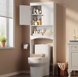 Over the Toilet Storage Cabinet