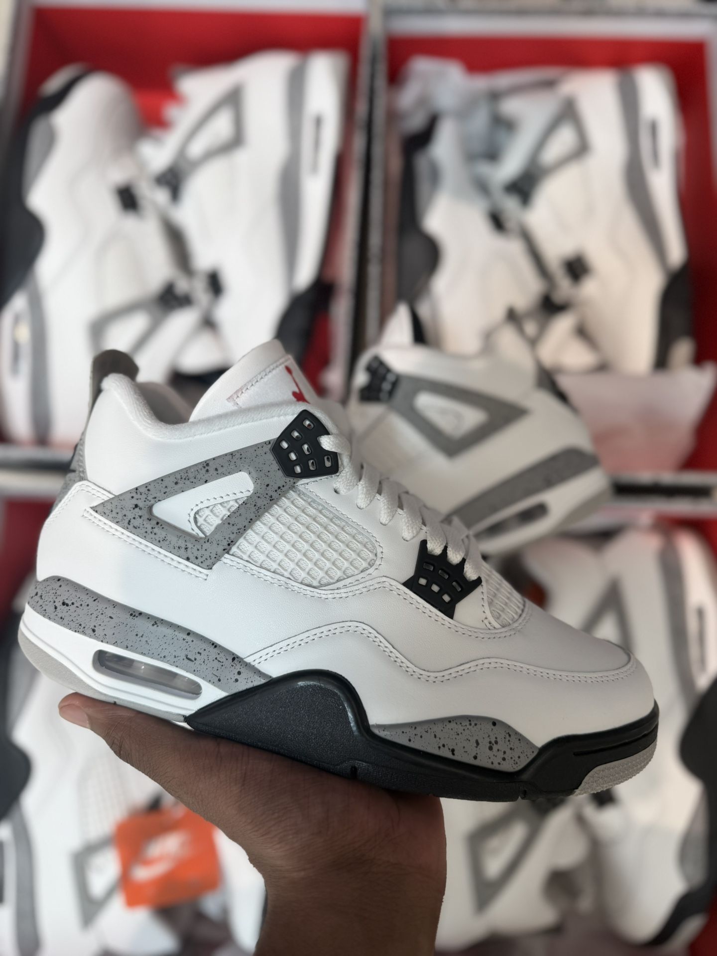 Air Jordan 4 Retro White Cement
