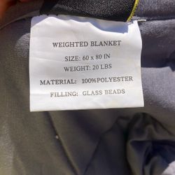 Grey Weighted Blanket