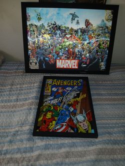 Framed Marvel Pictures