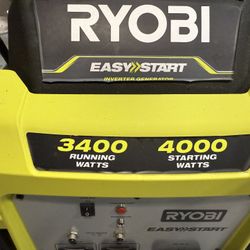 4000W Ryobi Generator