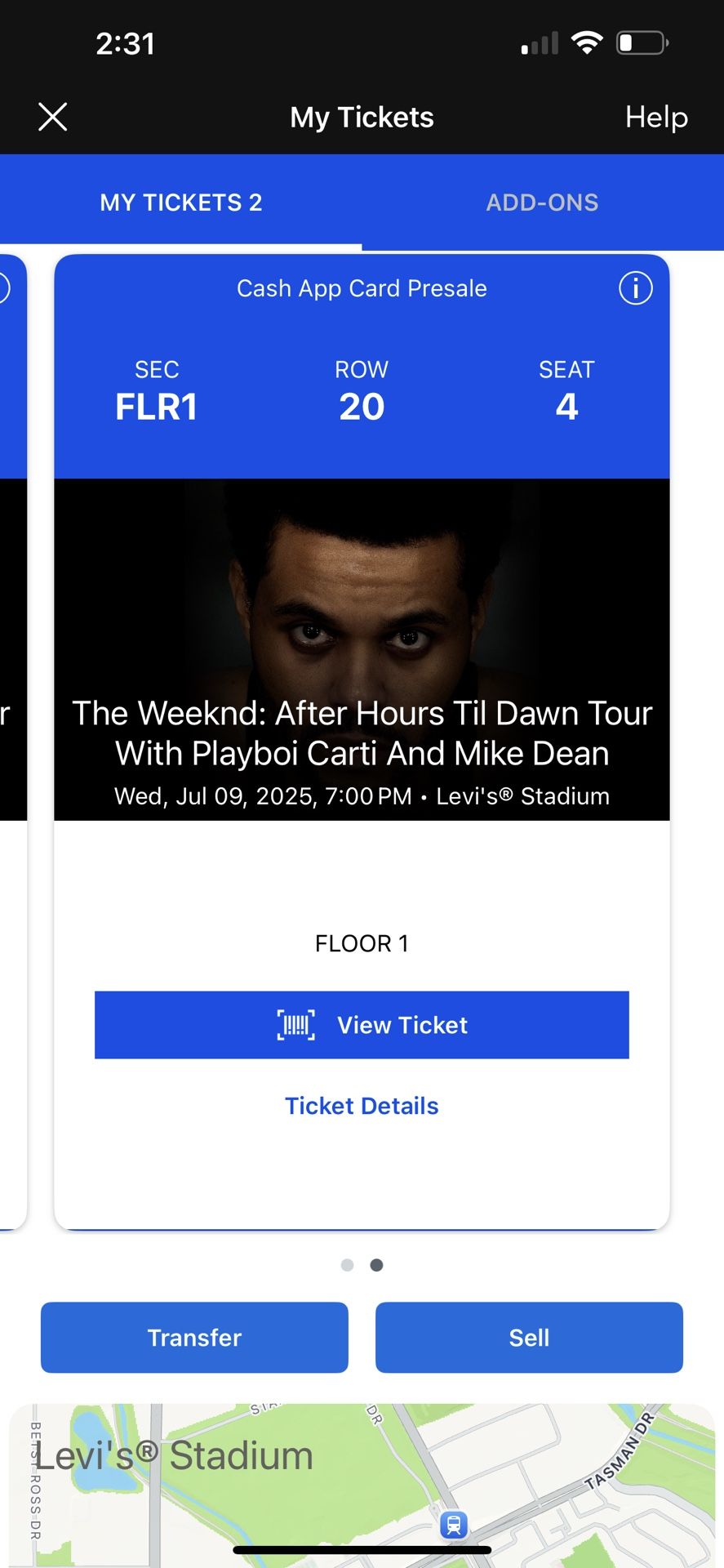 The Weeknd With Playboi Carti Tickets