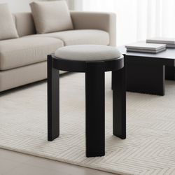 Banjul Misty Gray Ottoman