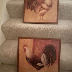 Two  Chicken Pictures 