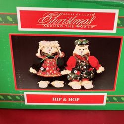 Vintage Christmas Bunnies