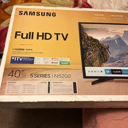 Samsung Tv 40”