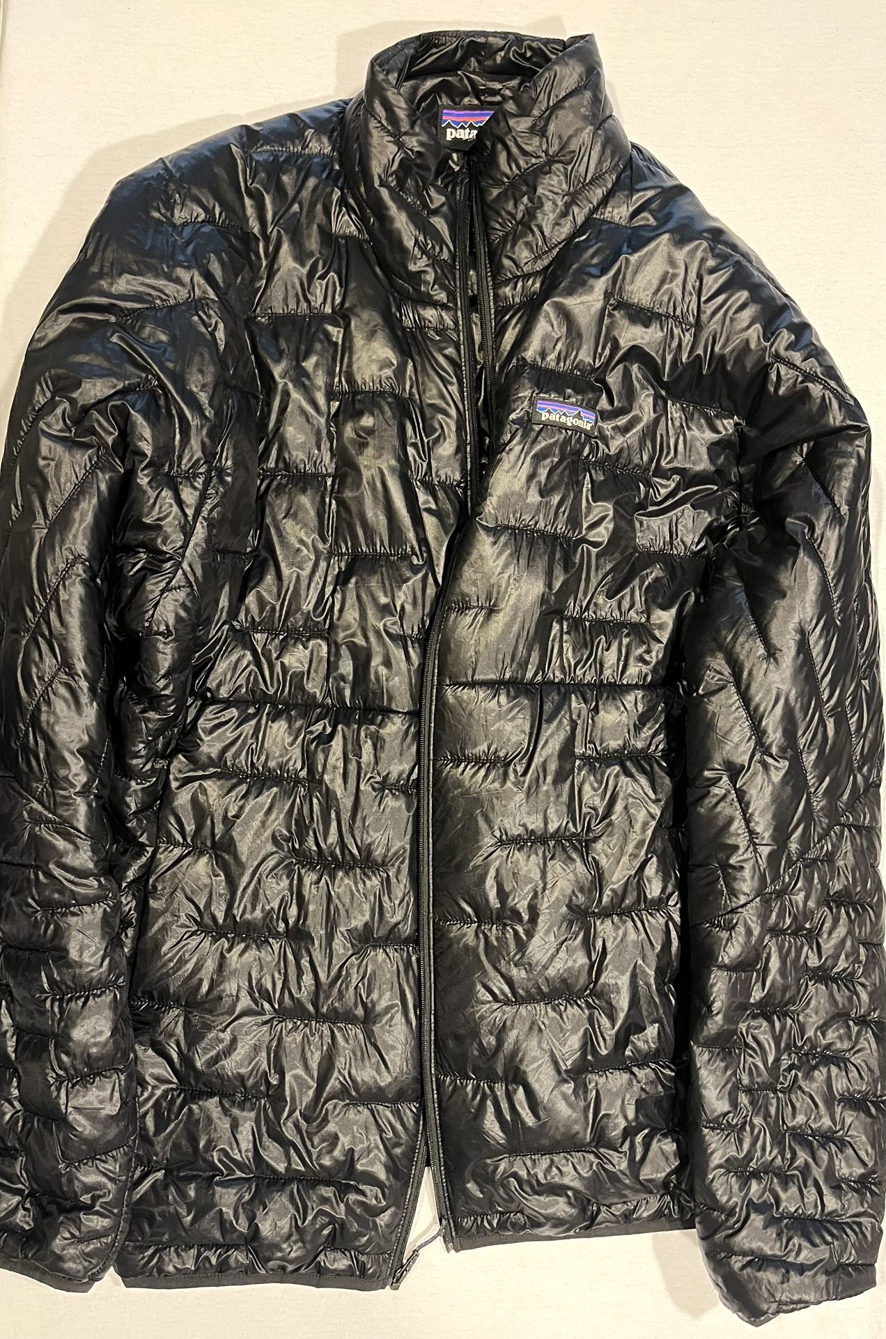  Patagonia Micro Puff Ultralight Packable Puffer Jacket Black Men’s Size XL