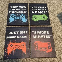 Gaming Or Boys Room Decor 