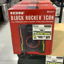 Ion Block Rocker All Terrain High-Power Wireless Speaker