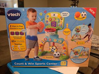 VTech Sports Center with Basketball - NIB