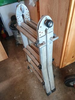 Folding ladder