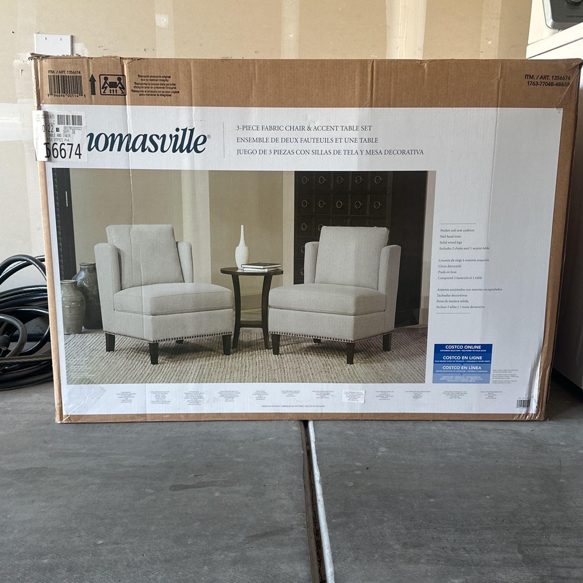 Accent Chair Set 