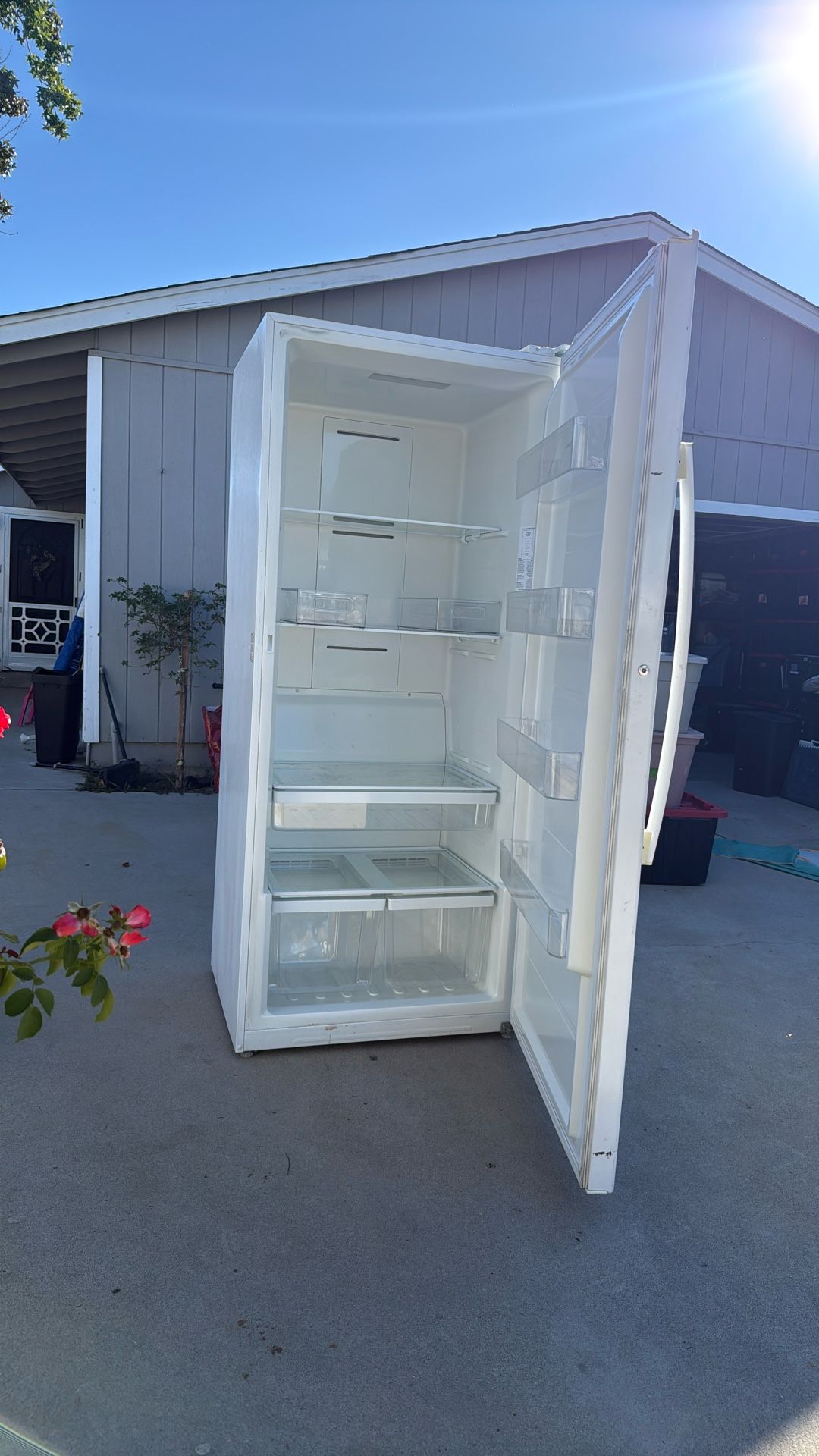 Upright Freezer – Works Perfectly – Clean & Cold