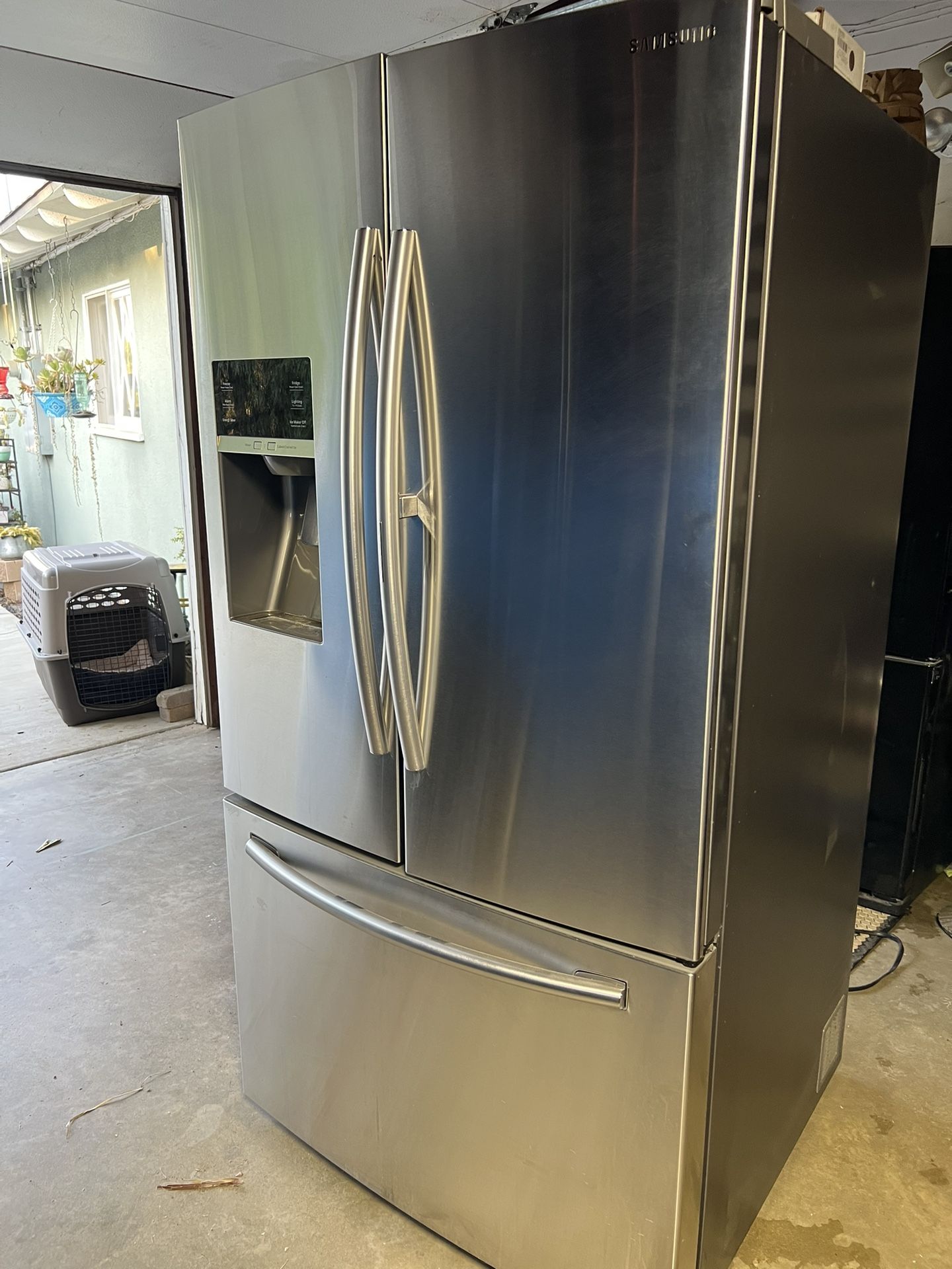 Samsung French Door Refrigerator Used In Great Working Condition