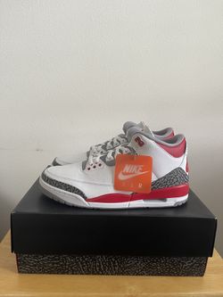 Nike Air Jordan 3 Fire Red DS Size 11