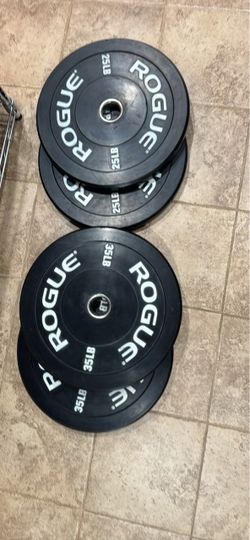 Rogue bumper plates