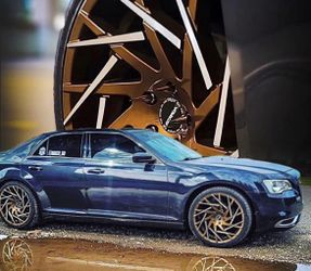 Strada Nido 5x114.3 22x9 +35 Bronze Machined Tips