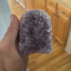 purple amethyst crystal
