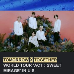 TOMORROW X TOGETHER WORLD TOUR 'ACT : SWEET MIRAGE' IN U.S. 	Sat · 