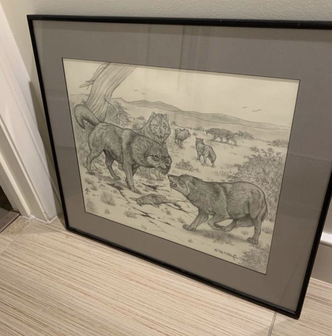 Pat Ortega Wolf Art (Sketch)