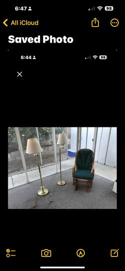 Lamps And Rocky Chair 