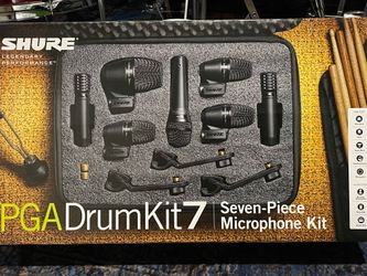 Shure PGA Drum Kit 7 Seven Piece Microphone Set