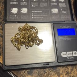 10k Italian Gold Chain 18