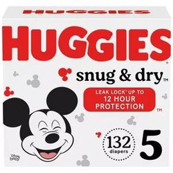 Brand New Huggies Sz 5