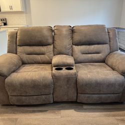 3 pc sofa reclining set