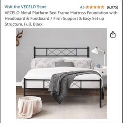 Bedframe and Mattress