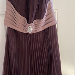 Dark Purple Formal Dress Size 10 