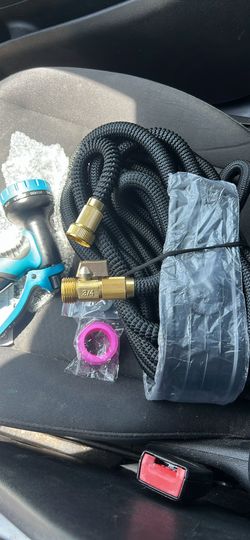 Expandable garden hose 100 ft