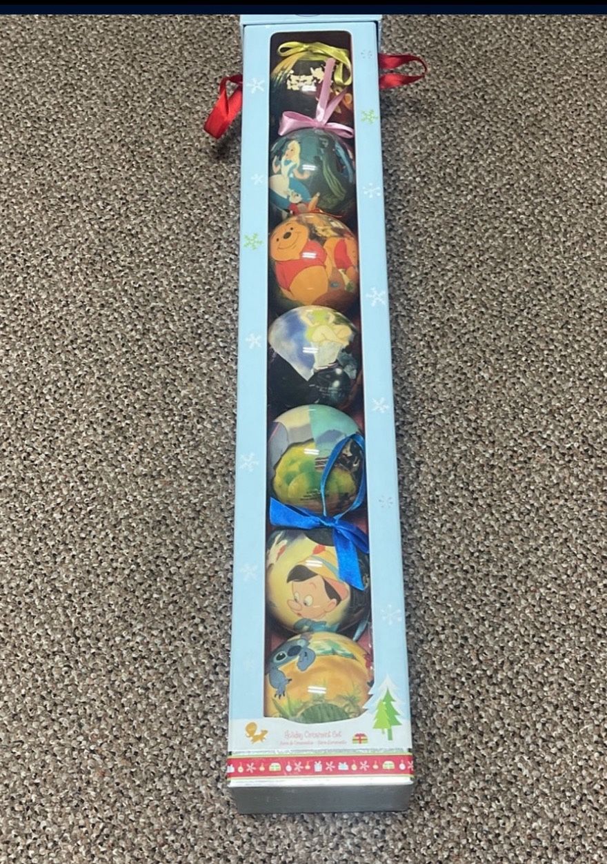 Disney Collectors Christmas Bulbs