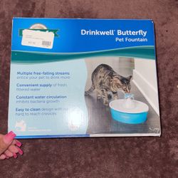 Drinkwell Butterfly Pet Fountain