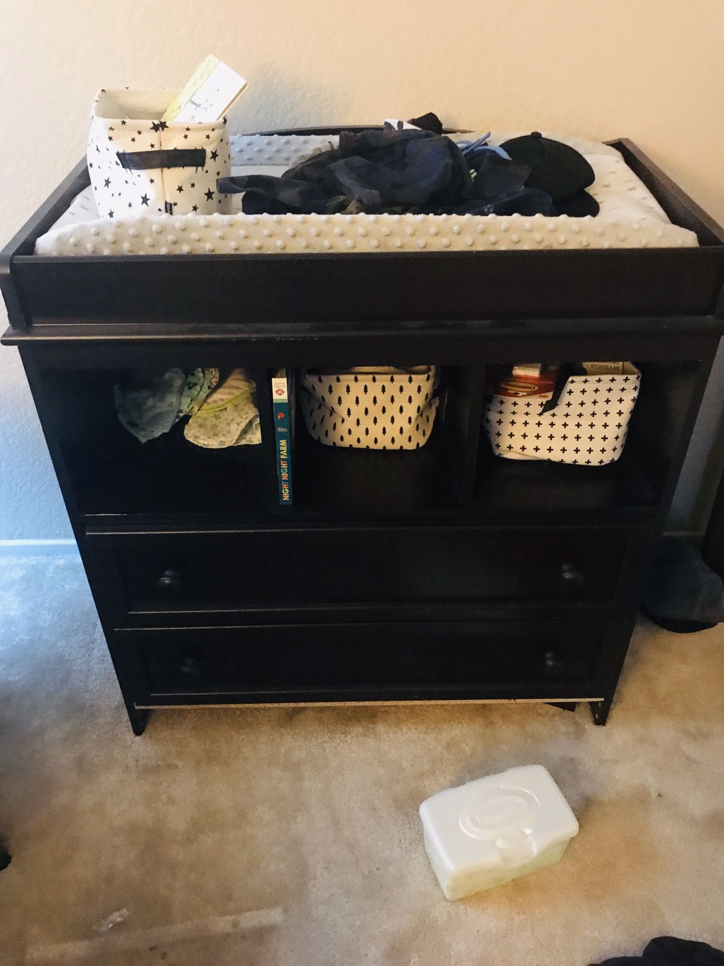 Baby changing table and dresser