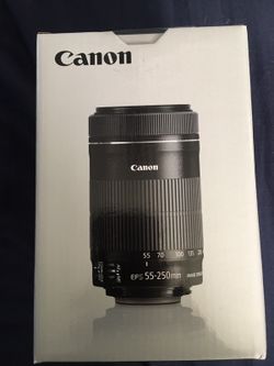 Canon lens (NEVER OPENED)