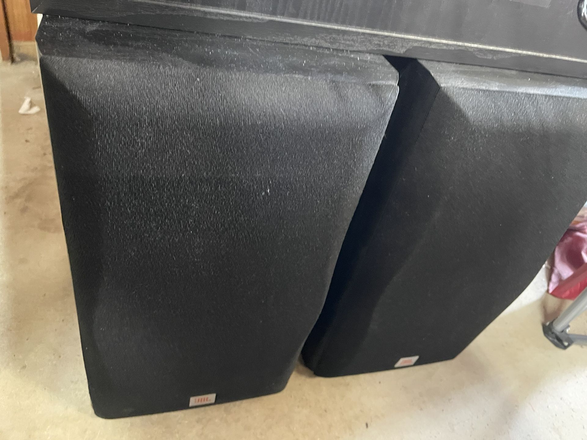 JBL Northridge E series speakers - left right center and sub 3.1 surround