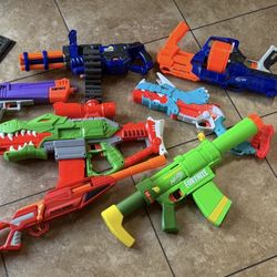 Nerf Gun Lot 