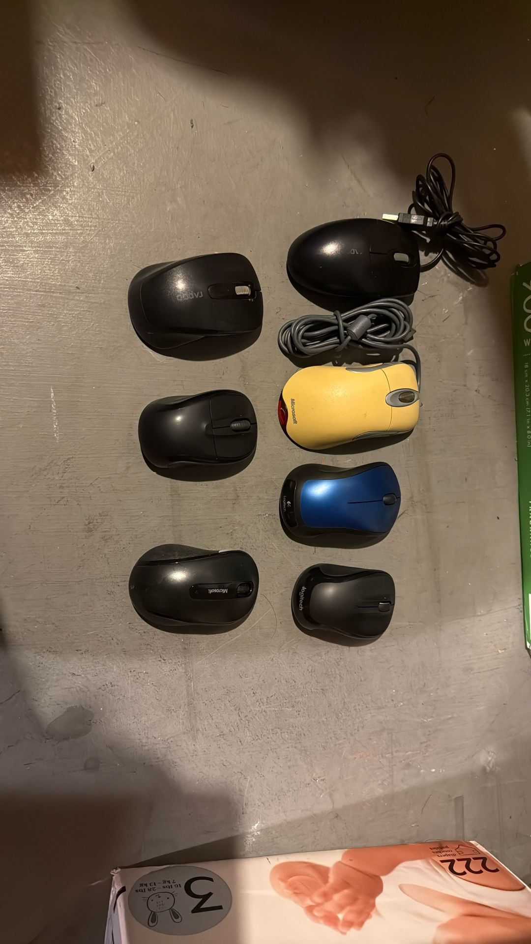 Mouse Wired Wireless Logitech