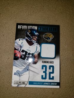 Maurice Jones Drew Jersey card