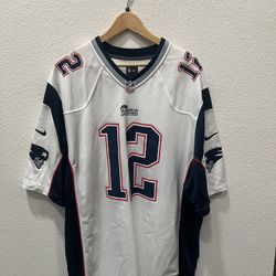 New England Patriots Jersey Mens XXL Tom Brady Nike On Field NFL 🔥