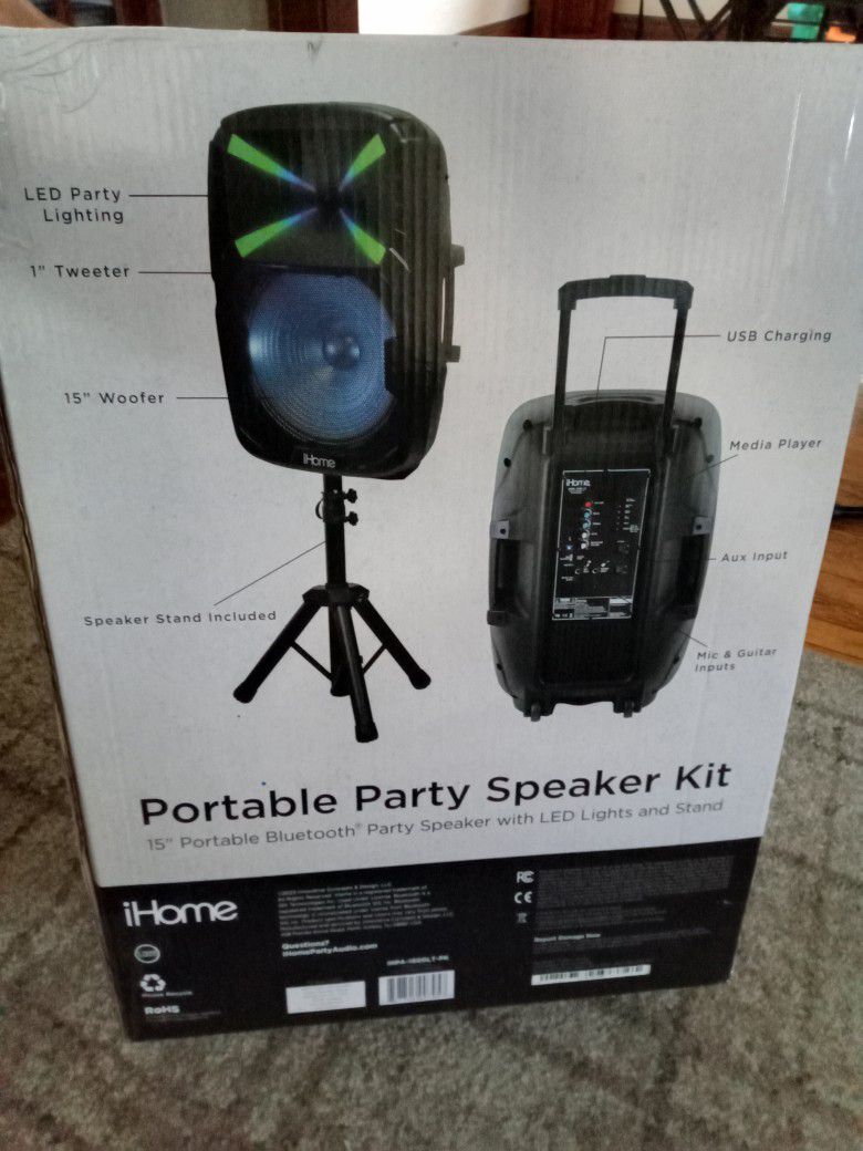 iHome Portable Party Speaker