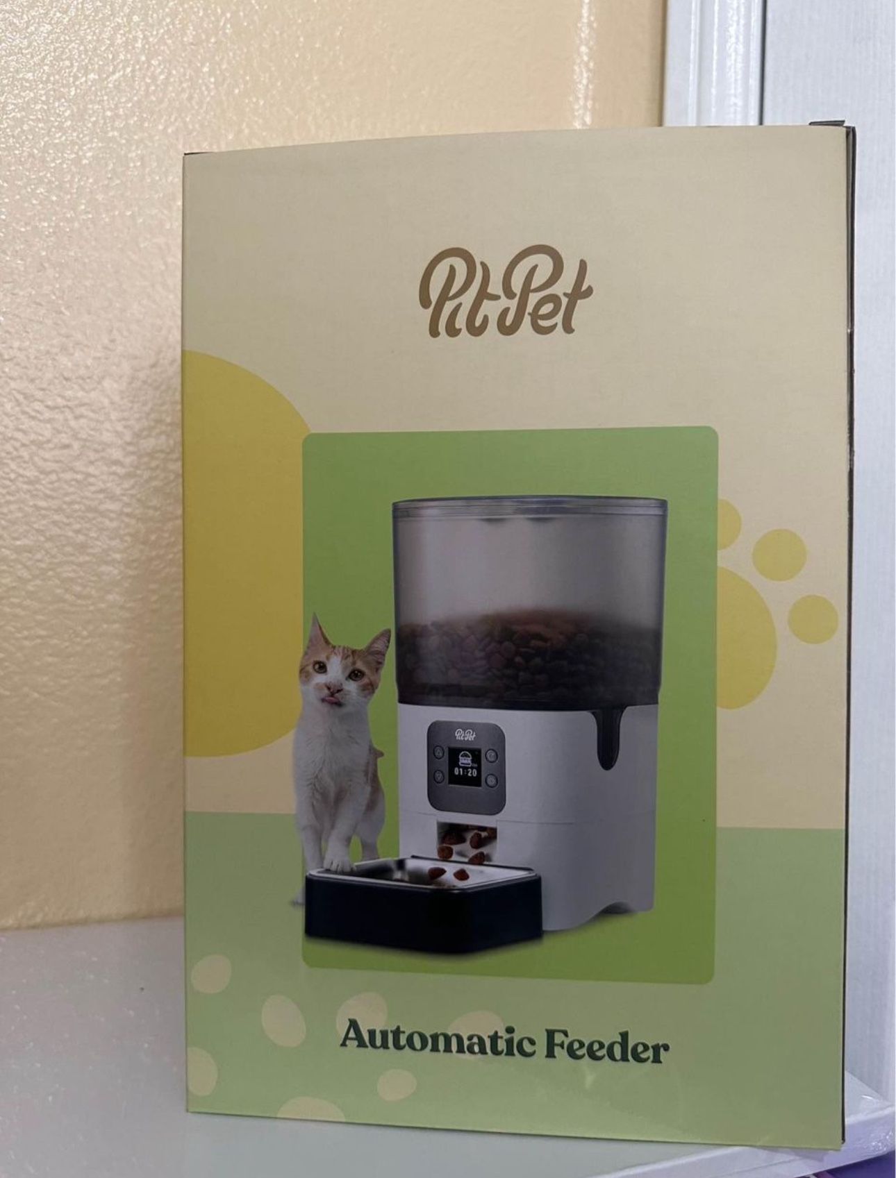 New Smart Automatic Cat Feeder 6-L Up To 16 Days