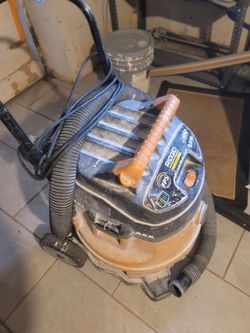 Ridgid dry/wet vacuum