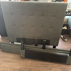 Twin Bed With Memory Foam Mattress 