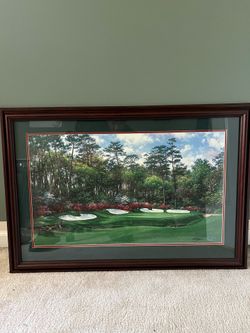 37x26 Framed Authentic Larry Duke Portrait