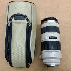 Canon Zoom EF Mount 70-200mm 1:2.8 L Ultrasonic Digital Camera Cam Lens Photo Photography Video Professional Hobby Outdoors Auto Focus Manual 