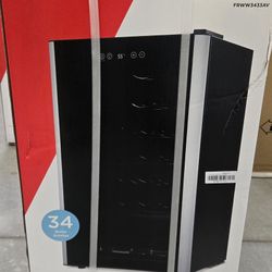 34-Bottle Wine Cooler – Frigidaire BRAND NEW SEALED – $429 Retail